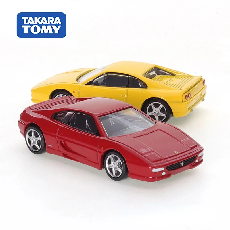 TAKARA TOMY TOMICA Premium 08 F355 diecast alloy simulation static model, children's collection toys, gifts for children 4
