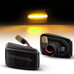 Dynamic LED Side Marker Blinker Turn Signal Lights - Set of 2 (Dynamic Smoke)