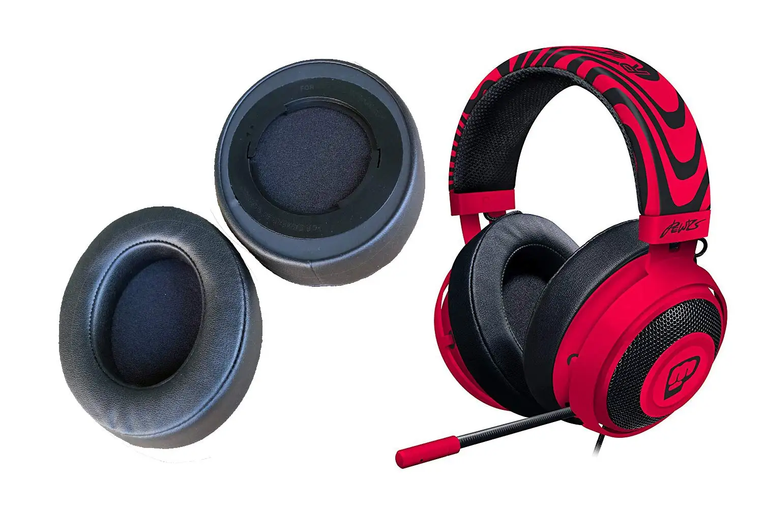 V-MOTA Compatible with Razer Kraken Tournament Edition THX 7.1 Surround Sound Gaming Headset: Kraken 7.1 Chroma V2  (Black)