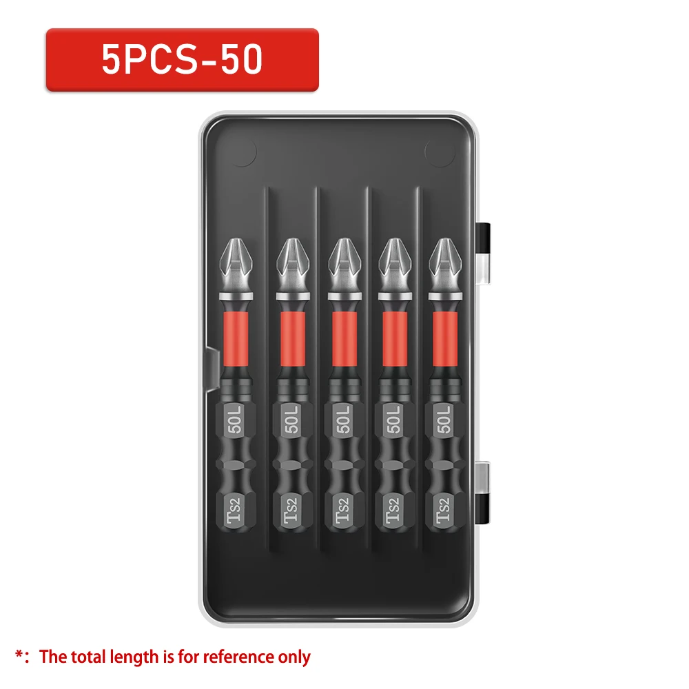 AURWOF 1Pcs Rostschutz Schlagfest legierung stahl Schraubendreher Bit Phillips Schraubendreher Bit Magnetische Elektrische Bohrer P13PH2025 – Detail 11