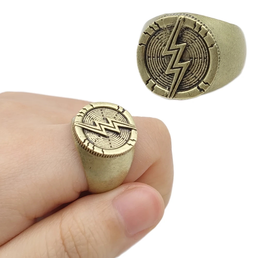 Fg-the Flash Anime Ring Superhero Alloy Finger Ring Birthday Gift For  Children | Fruugo BH