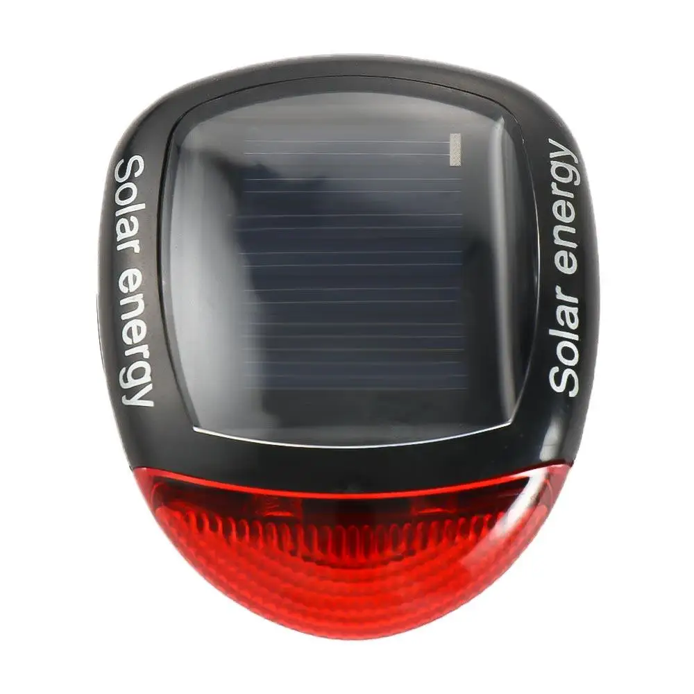 

MTB Red Cycling Rechargeable 2 LED Bicycle Accessories Taillights Seatpost Lamp Bike Rear Light Solar Energy Light