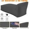 Outdoor Chaise Lounge Chair, Sunbed UV Resistant Sofa Couch Patio Furniture Waterproof Outside Sunlounge Reclining Sunbathing 5