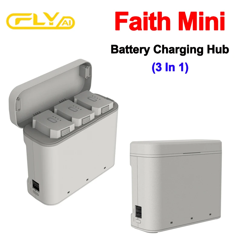 Cfly Faith Mini Drone 3 In1 Multi-Battery Charger Manager Hub Di Ricarica Per Fide2 Mini Rc Quadcopter Pezzi Di Ricambio Accessori