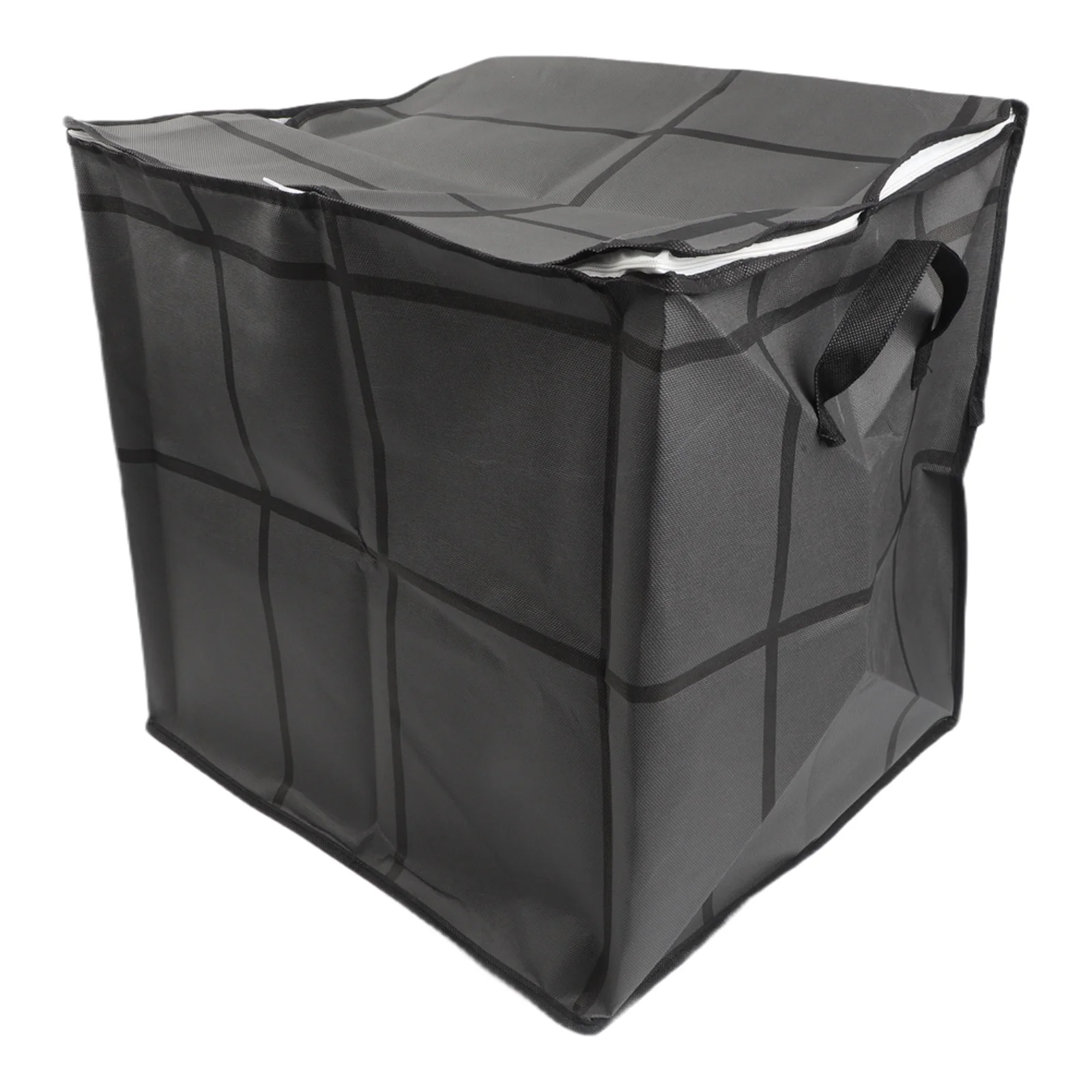 1 Stück 110/140/180L Große Kapazität Tragbare Faltbare Tasche Handgehaltener Kleiderschrank-Organizer mit Doppelreißverschluss und Polsterung – Detail 8
