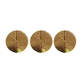 3Pcs Gold