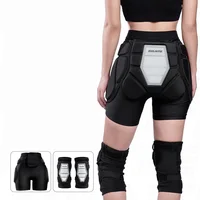 3D Protective Padded Shorts Butt Pad Shorts EVA Silicone Gear Guard With Knee Pads for Cycling Snowboarding Skating - Image 5