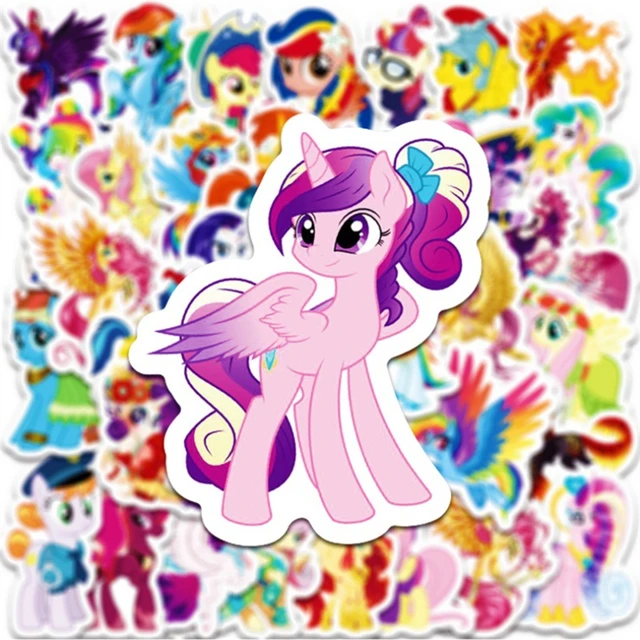 TYFGRT 23 Pegatinas De Parches De Ponis - Diseño Infantil De Dibujos Animados Para Ropa Y Manualidades
