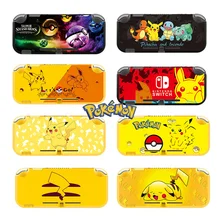 Pokemon Pikachu Nintendo Switch Lite Protective Cover Anime Silica Gel Frosted Shell Cartoon Anti-drop Game Console Accessories