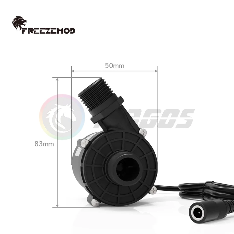 Zemod-bomba de Água Submersível Motor Solar sem Escova Circulação dc 12v 1200l h 1800l h 5m-9m 18w - Imagem 4