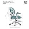 Children's Study Chair to Correct Sitting Posture of Primary School Students can Lift the Seat HomeBackrest Desk Writing Chair 6