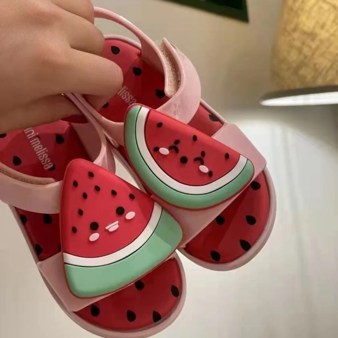 Melissa Children's Sandals 2022 New Summer Girls Jelly Shoes Roma