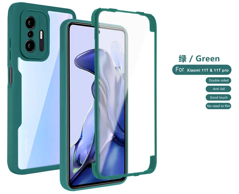 Xiaomi Mi 11T Pro Case 360 Degree Full Protection Cover for Xiaomi