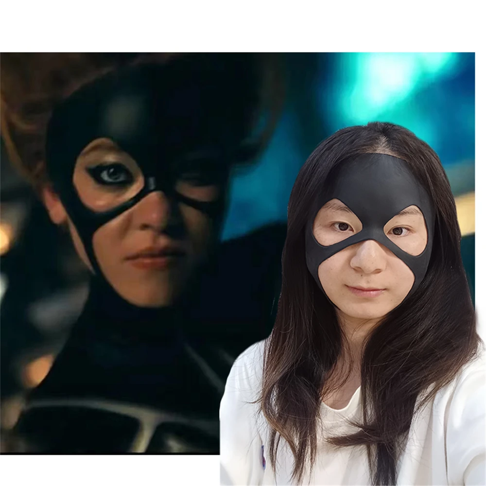할로윈 블랙 스파이더 마스크, 영화 코스프레 파티 마담 웹 헤드기어, 슈퍼 히어..