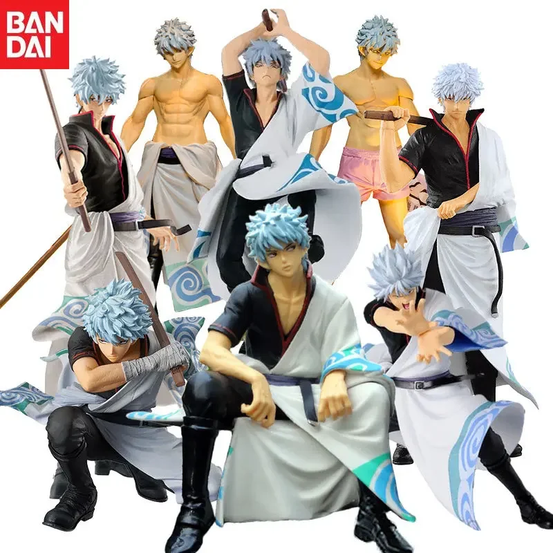 In Stock Bandai Original Anime GINTAMA Sakata Gintoki