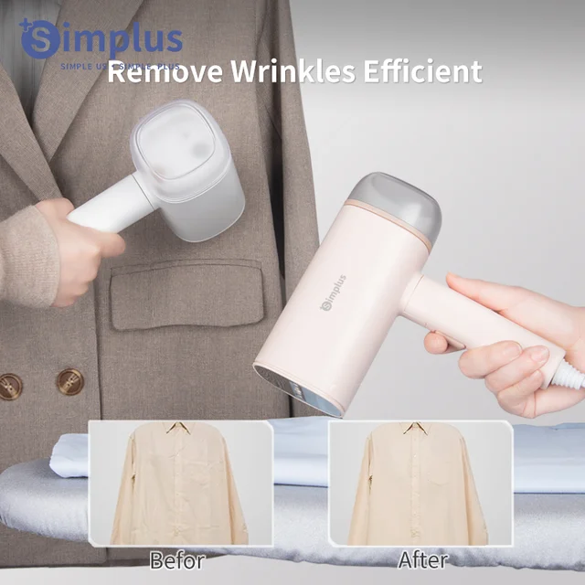 Portable Handheld Garment Steamer Iron - Foldable, Travel-Friendly, Ideal for Home Use 5