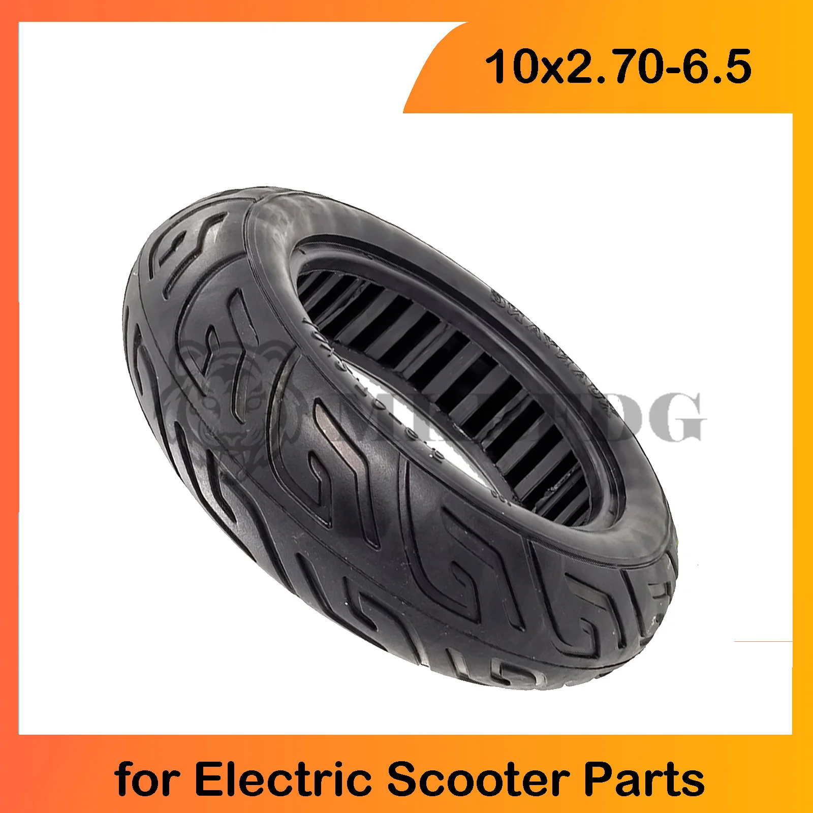 Pneu Caoutchouc Pour Trottinette électrique 10x2.75-6.5 - Résistant Et Durable