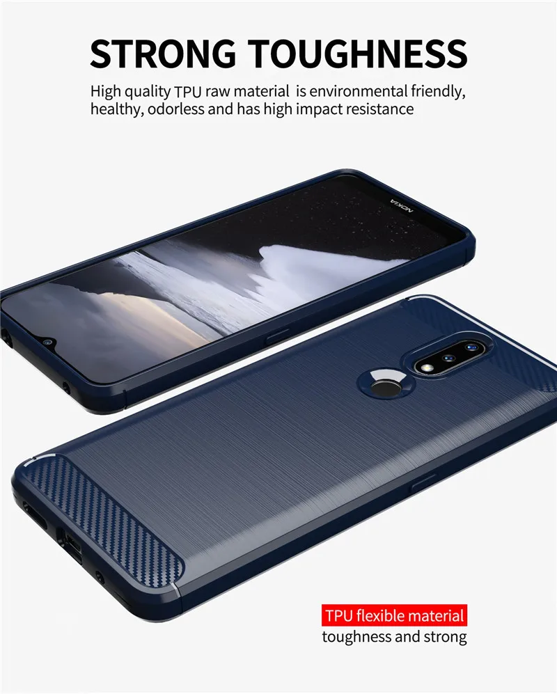 Enhanced Shockproof Soft Silicone Protective Phone Bumper Cover