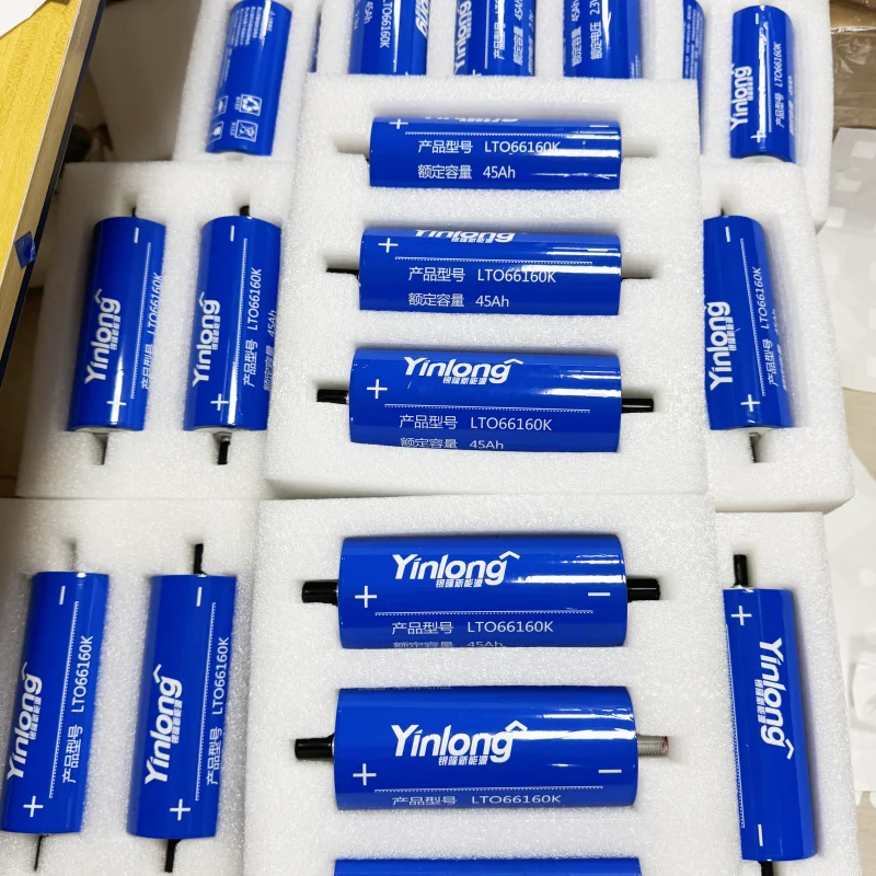 1-72PCS 2.3V 45Ah EU inventory of Yinlong new lithium titanate LTO Grade A batte