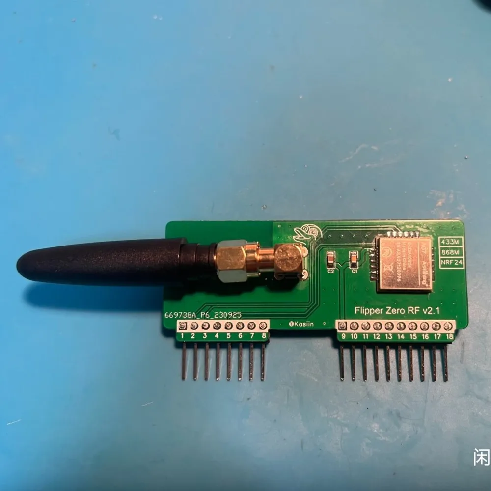 個人装備 B2i SUB/MAIN/STANDARD RECEIVER Flipper Zero CC1101 module subGhz module 2.0 433MHz - AliExpress