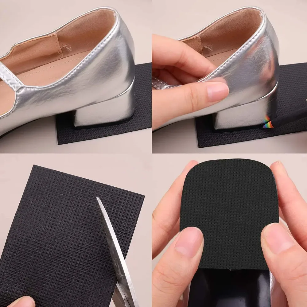 Shoe Sole Anti Slip Stickers EVA Shoes Sole Grips Mute Cushion Shoes Patch Self Adhesive Cover Protector shoe Tape