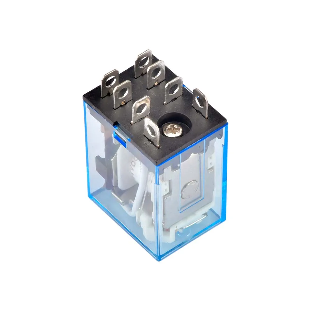 Relay encased in transparent shell