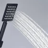 One-piece set bathroom black practical shower set wall-mounted home bathing set suitable for bathrooms bathroom accessories 5