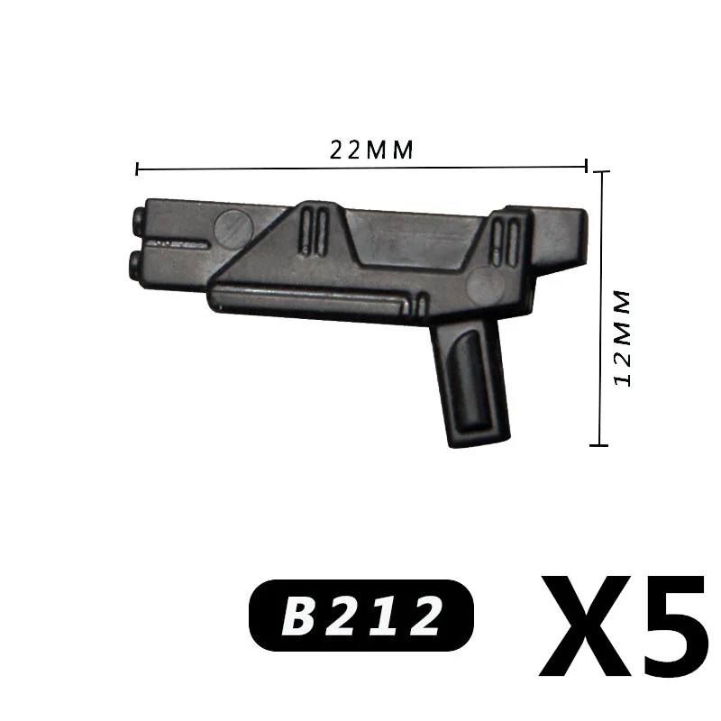 Military Building Blocks: Star Movie Character Soldier Figures with Weapon Accessories
