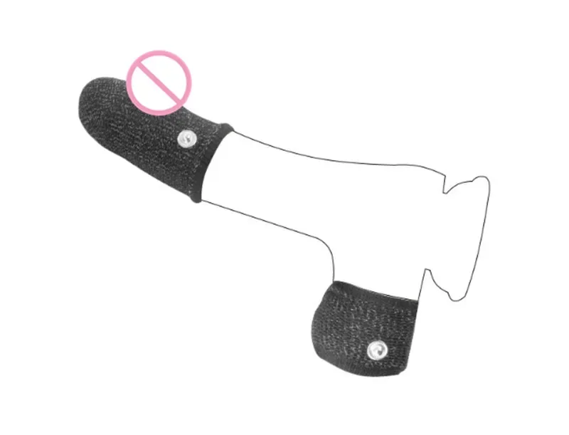 Electric Shock Glans Sleeve Time Delay Cock Rings Pulse Massage Sex Toys For Men Scrotal Ring Masturbator Medical Themed Toys