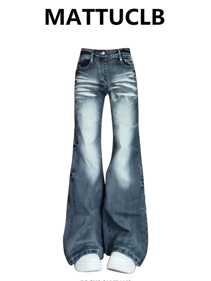 Women Japanese Harajuku Y2K Korean Low Rise Jean Flare Denim Women Japanese Harajuku Y2K Korean Low Rise Jean Flare Denim