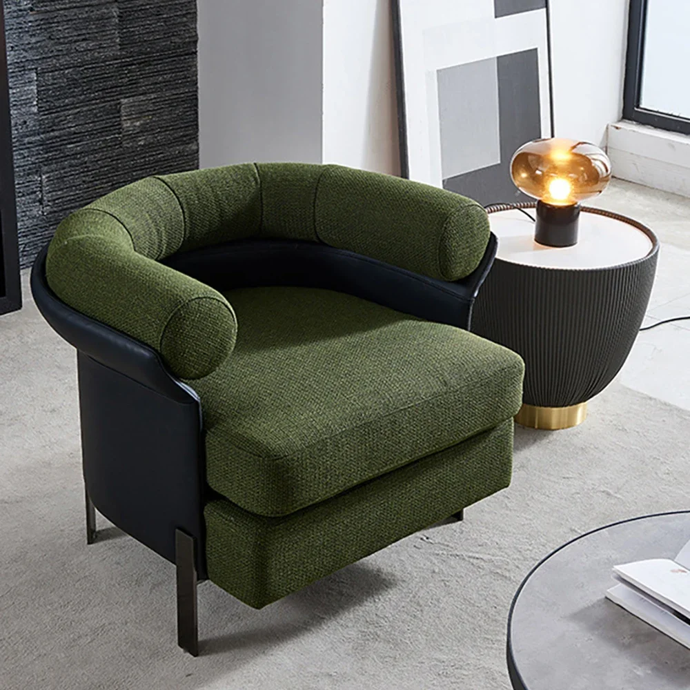 

Handle Designer Living Room Chairs Organizer Desk Balcony Waiting Living Room Chairs Fashion Adults Chaise Nordique Decoration