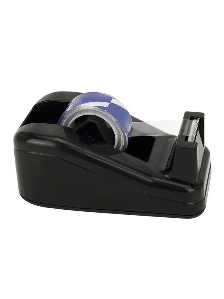 Large Stationery Adhesive Tape Cutter with Table Base - Office Supplies Tape Dispenser
