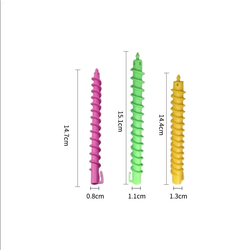 Heatless Hair Curler No Heat Hair Rollers Sleeping Soft Spiral Curls Lazy Perm Curling Rod Wave Formers Styling Tools 20pcs hair styling tool hair curling tools