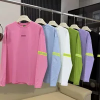 T-shirt unisexe à manches longues à séchage rapide, avec bande réfléchissante, col rond, haut léger pour le cyclisme, la randonnée, le camping, les sports de plein air 2