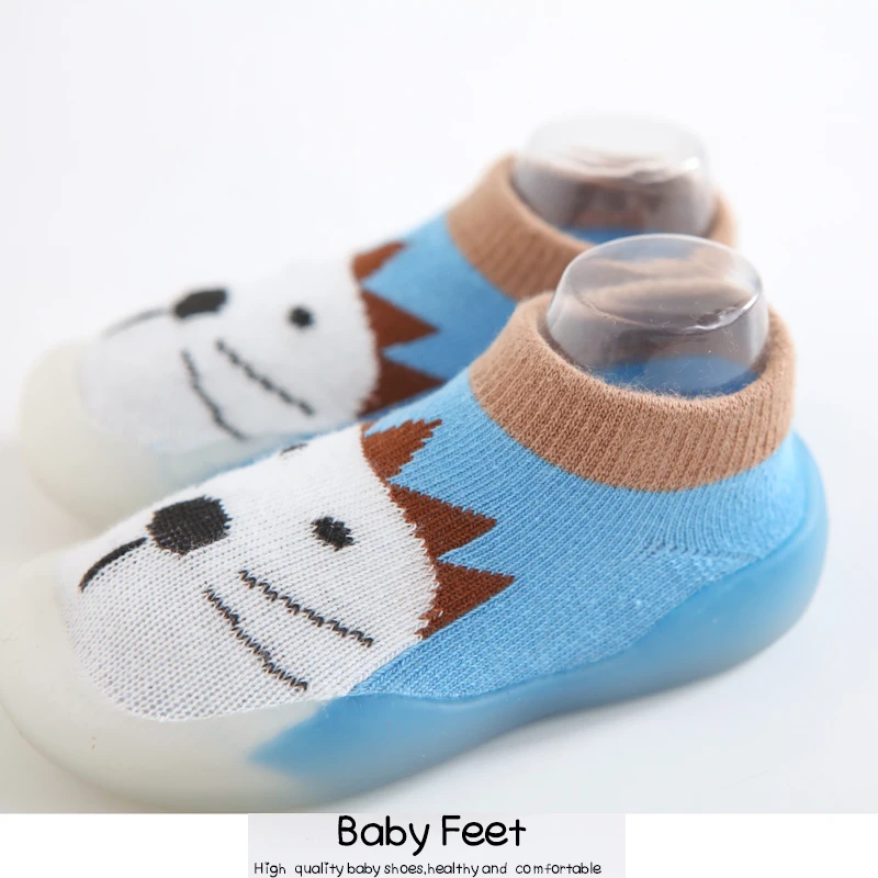 Baby Socks Shoes Boy Girl Fashion Toddler Shoes Anti-Slip  Soft Rubber Shoes Animal Style New Arrival Baby First Walker Autumn 5