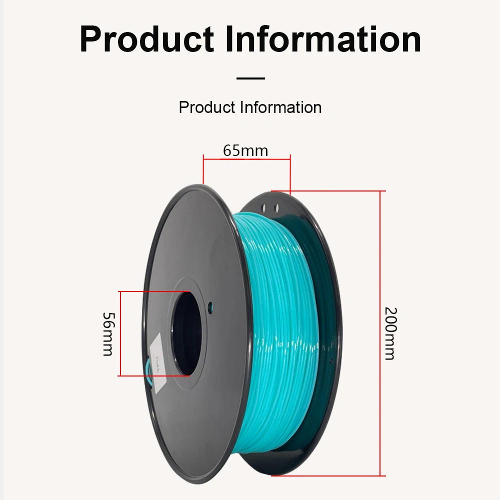 Impressora Tpu Filamento Suprimentos Flexíveis Suaves Material de Borracha Flexível Cor Sólida 0.8kg 95a 1.75 mm 3dsway3d - Imagem 4
