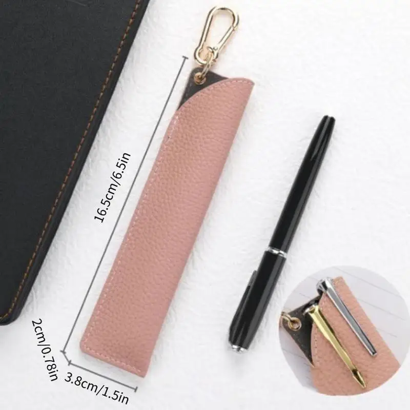 Astuccio in Pelle per Matite 1 Pezzo, Portapenne Kawaii per Studenti e Bambini - immagine 6