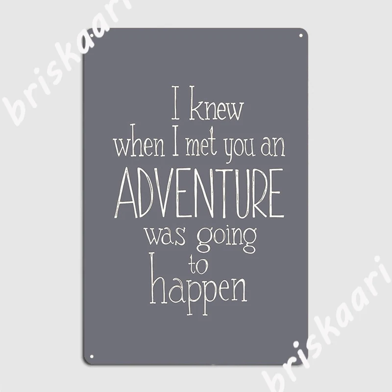 

Adventure Metal Sign Kitchen Decoration Plaques Pub Tin Sign Posters