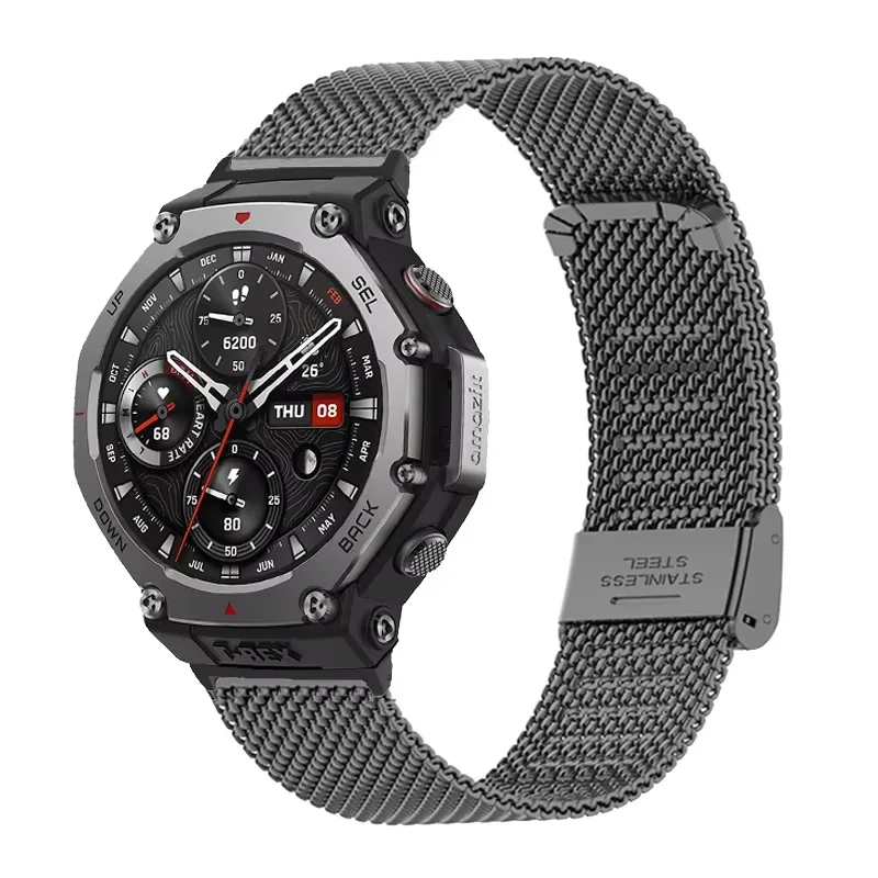 Elegant Milanese Metal Mesh Watchband
