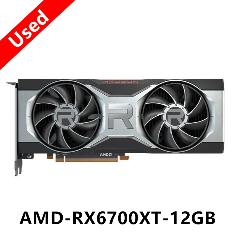 Asus RX 6700 XT RX6700 12GB oyun GPU grafik kartları Radeon ROG