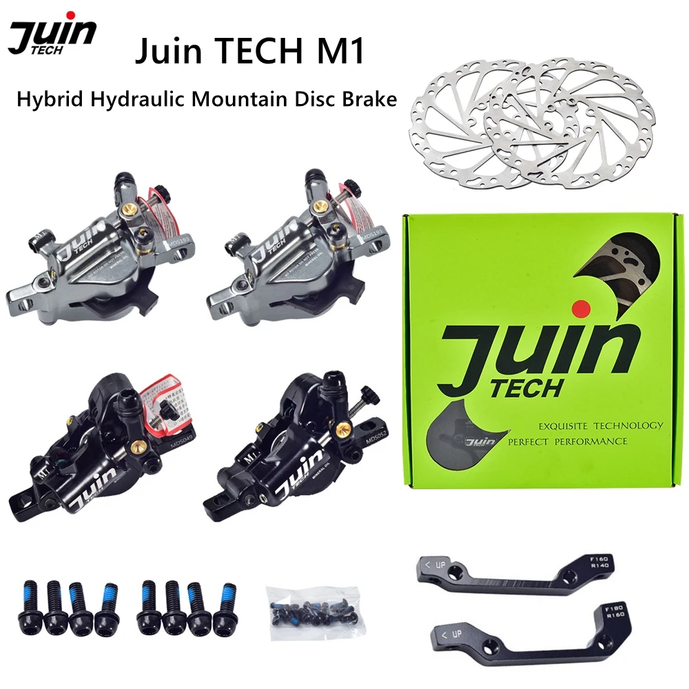 Juin Tech M1 Hybrid Hydraulic Disc Brake Mountain Bicycle Dual Piston