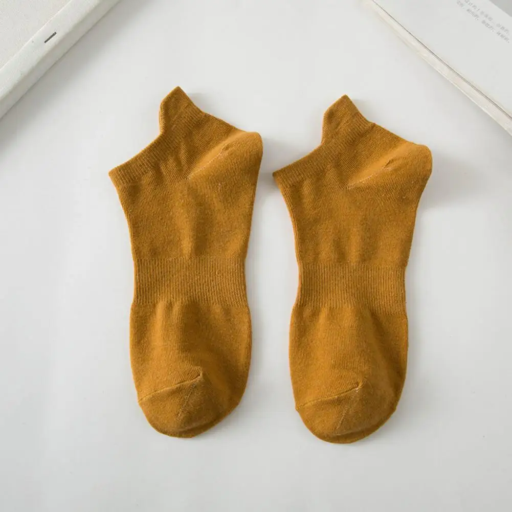 

Повседневные Дышащие носки мужские низкие носки-лодочки эластичные Нескользящие поглощающие Пот спортивные короткие невидимые для комфорта