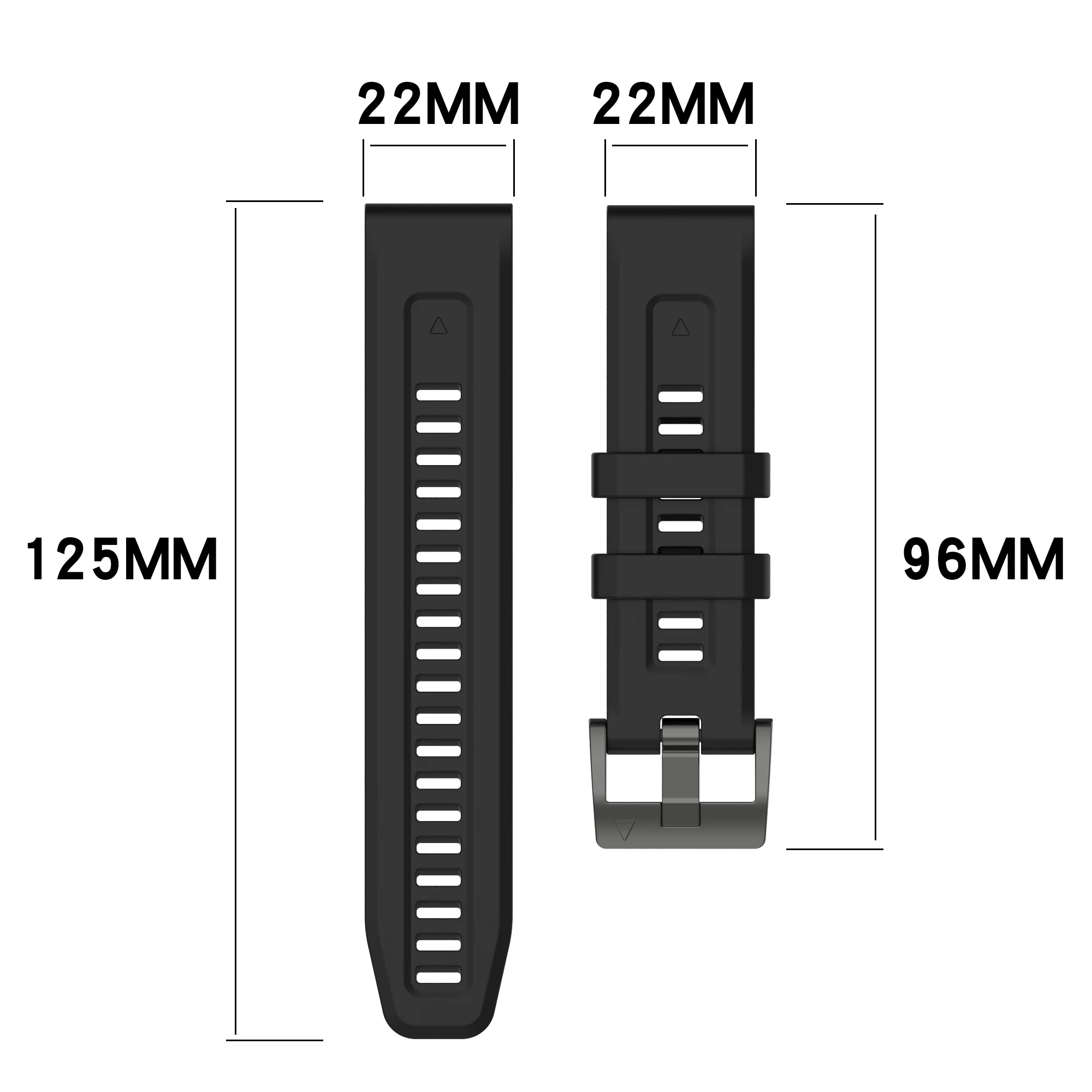 Silicone Quickfit Sport Wristband