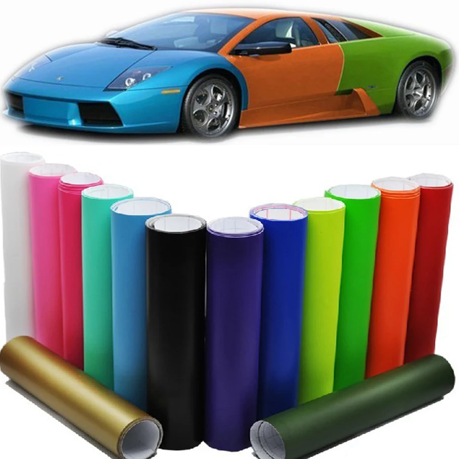 

152cm*30m/Roll Premium Matte Car Auto Body Sticker Decal Self Adhesive Wrapping Vinyl Wrap Sheet Film Matt Vinyl Car wrap film