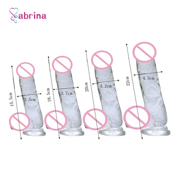 Realistic Dildo Vibrator Sex Toys for Women G Spot Vaginal Stimulation Penis Female Masturbation Cock Powerful Suction Cup Dildo 2