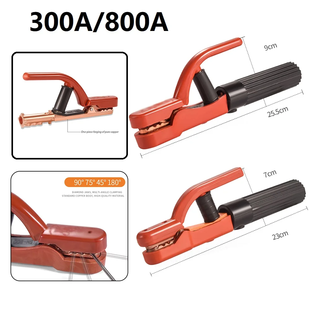 Welding Clamp Electrode Holder For MMA Stick ARC Welder