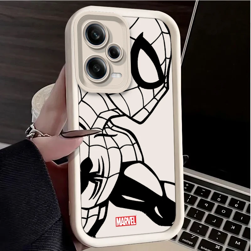 Spiderman Venom Per Redmi Note 13 12 11T 11S 11E 10S 10T 9 8 7 Pro Plus Lite Eye Ladder Phone Case