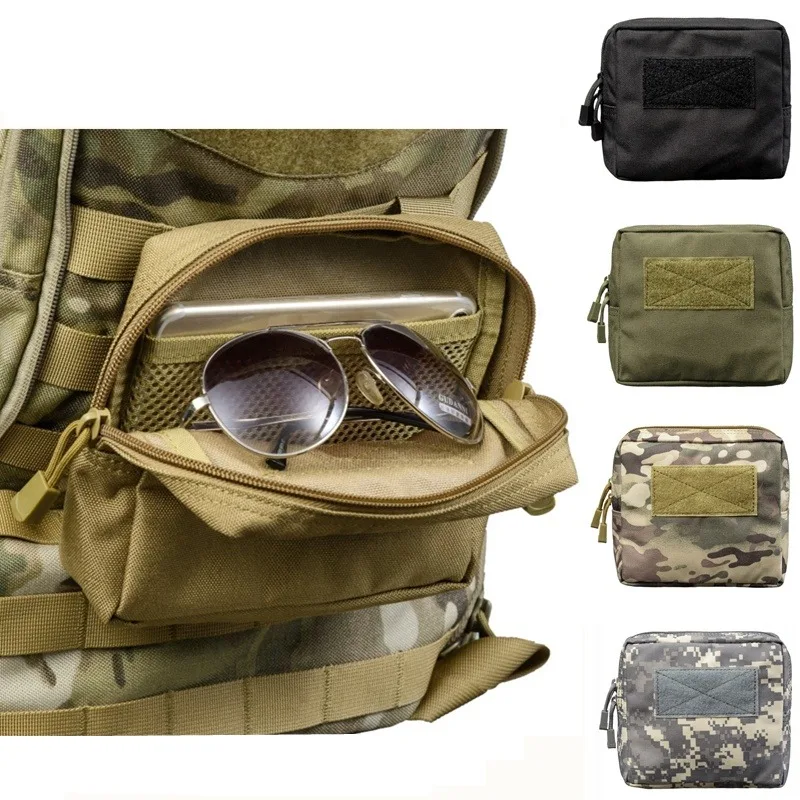 

1000D Military Molle Tactical Waist Pouch EDC Medical Pack Phone Case Bag Utility Organizer Outdoor Hunting Accessories Bags