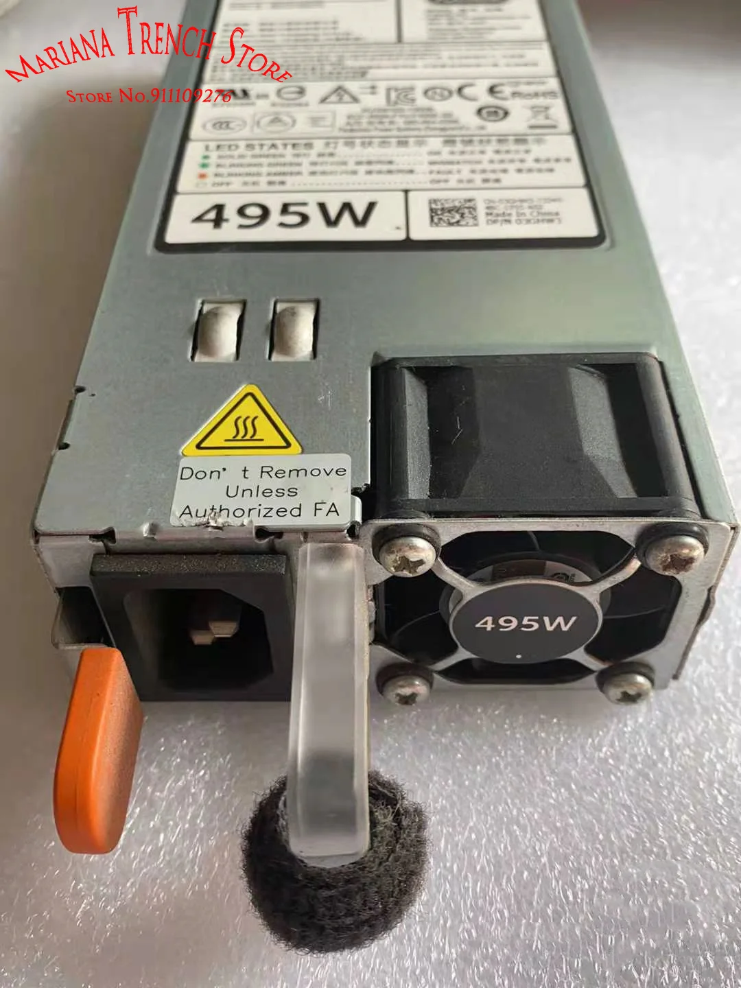 

F495E-S0 для DELL R720 R620, блок питания для сервера 495 Вт