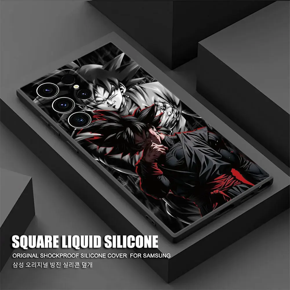 Goku Black Dragon Basketball Soft Silicone Phone Case